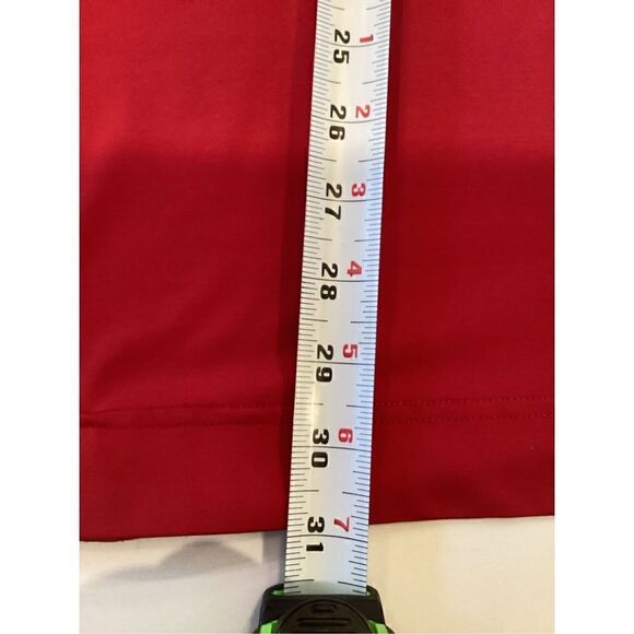 FootJoy FJ Mens Prodry Lisle Red Polo Sz L Short Sleeve Golf Stretch - Picture 10 of 10